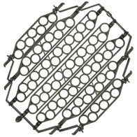 Taca pół-automatyczna na jaja przepiórcze 72 szt. do inkubatorów OKTAGON