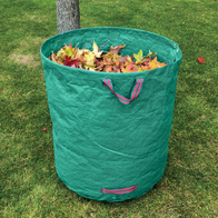 Duży kosz ogrodowy składany na liście i trawę 270l