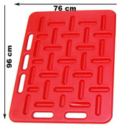 Płyta przępędowa deska poganiacz dla świń 96x76cm