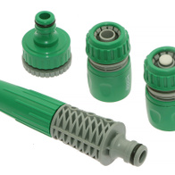 Zestaw zraszający z dyszą 4 elementy na wąż 1/2 lub 5/8 cala