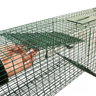 Samołap żywołowny na lisy do nory jednowejściowy