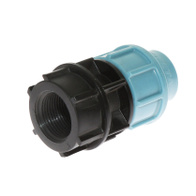 Łącznik prosty rury PE 20 mm z wyjściem GW 3/4 cala