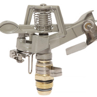 Zraszacz obrotowy pulsacyjny z GZ 1/2 cala z regulacją  obszaru zraszania - zasięg 17 m