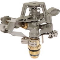 Zraszacz obrotowy pulsacyjny z GZ 1/2 cala z regulacją  obszaru zraszania - zasięg 17 m