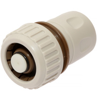 Szybkozłączka na wąż 3/4 cala z systemem STOP-FLOW  do systemów nawadniania