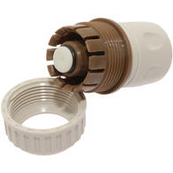 Szybkozłączka na wąż 3/4 cala z systemem STOP-FLOW  do systemów nawadniania