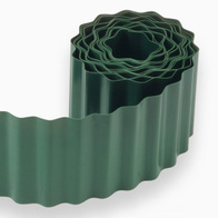 Obrzeże trawnikowe faliste zielone 15 cm x 9 metrów