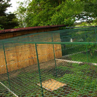 Siatka na krety pod trawnik - METALOWA oczko sześciokątne