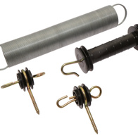 Zestaw bramowy przepędowy do pastucha ze sprężyną