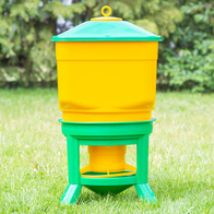 Karmidło zasypowe na nóżkach 30 kg dla drobiu