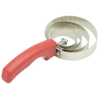 Zgrzebło metalowe spiralne dwustronne dla koni