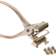 Znaki cyfry i litery do tatuownicy zaciskowej usznej 7 mm - 1 sztuka