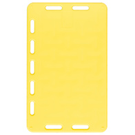 Płyta do przepędzania świń panel sortujący 121,5 x 78 cm żółty