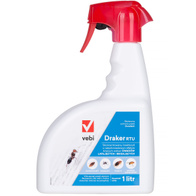 DRAKER RTU 1 l gotowy spray na muchy, mrówki, kleszcze, pluskwy