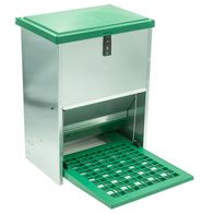 Karmidło dla drobiu zewnętrzne samozamykajce się Feed-Saver 12 kg