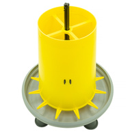 Karmidło dla drobiu na nóżkach przeciw rozsypywaniu paszy 7 kg