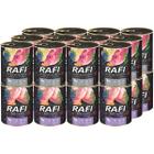 Mokra karma dla psa RAFI mix królik żołądki wołowe 24 x 800 g