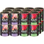 Mokra karma dla psa RAFI mix królik dziczyzna 24 x 800 g