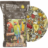 Karma dla dużych papug z suszonymi owocami i warzywami Vita-Organic MDM 10 kg