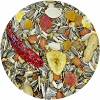 Karma dla dużych papug z suszonymi owocami i warzywami Vita-Organic MDM 10 kg