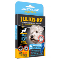 Krople na pchły dla psa Julius-K9 5x1ml