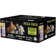 Mokra karma dla kota mix smaków PetRepublic saszetki 40 x 100 g