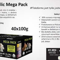 Mokra karma dla kota mix smaków PetRepublic saszetki 40 x 100 g