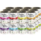 Mokra karma dla psa Dolina Noteci Premium mix smaków zestaw bez ryb w puszkach 24 x 800 g