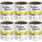 Mokra karma dla psa Dolina Noteci Premium kurczak zestaw w puszkach 6 x 800 g