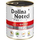 Mokra karma dla psa Dolina Noteci Premium wołowina 800 g puszka 1 szt