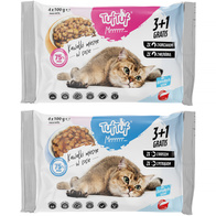 Mokra karma dla kotaTUF TUF saszetki mix smaków 8 x 100 g
