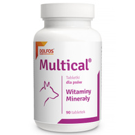 Multical witaminy dla psów Dolfos 90 tabl.