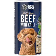 Sucha karma dla psa JOHN DOG BERRY MINI RASY wołowina z krylem 600 g