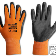 BRADAS Rękawice Ochronne Nitrylowe Robocze Roz. 8