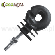 Izolator okrągły  z gwintem metrycznym do pastucha 50 szt.