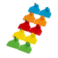 Kolczyki małe dla świń, kóz, owiec, danieli - 10 szt