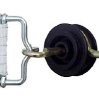 Łącznik taśmowy z wyprofilowaniem na słupki początkowe i końcowe