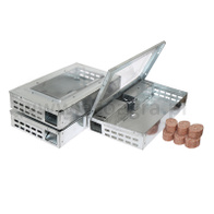 Myszołapka łapka chwytacz na myszy 3 szt + wabik