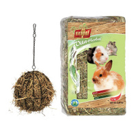 PAŚNIK NA SIANO METALOWA DUŻA KULA 16 cm siano 1,2