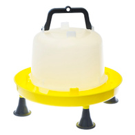 Poidło dla drobiu z nóżkami 5l szeroka misa