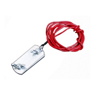 Łącznik podłączeniowy ogrodzenia elektrycznego do taśmy - pojedynczy