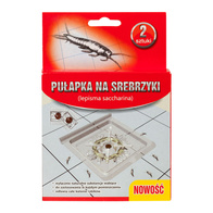 Pułapka lepowa na rybiki cukrowe w łazienkach 2 szt