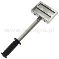 Tatuownica uderzeniowa nierdzewna 20 mm do znakowania tuczników PREMIUM