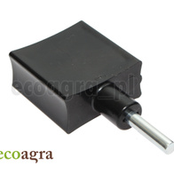 Uchwyt do wkręcania okrągłych izolatorów do słupków drewnianych