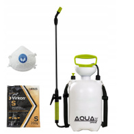 Virkon S do dezynfekcji opryskiwacz ZESTAW + maska