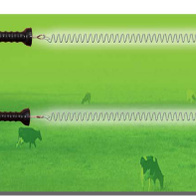 Zestaw bramowy przepędowy do pastucha ze sprężyną