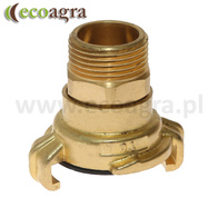 Złącze kłowe obrotowe GK mosiądz GZ 3/4 cala