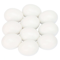 Jajka Podkładowe sztuczne PEŁNE KACZKA XL 10szt