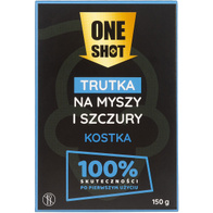 ONE SHOT 0,5 kg kostka, trutka na myszy i szczury