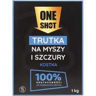ONE SHOT 1 kg trucizna w kostce na myszy i szczury